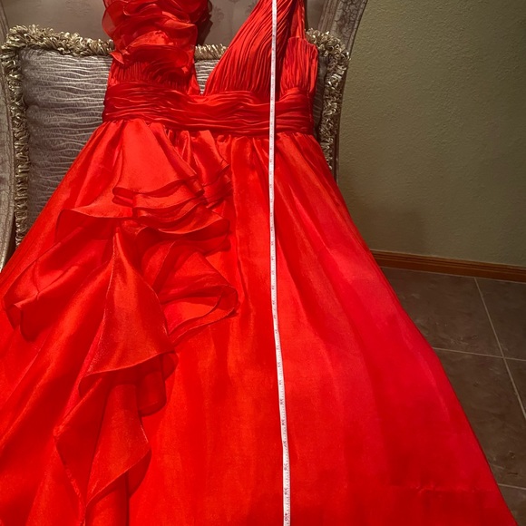 Mac Duggal Cherry Ball Gown - Picture 6 of 14